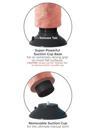 7" Vibrating Cock